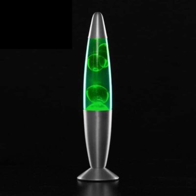 lampe à lave verte - lampe scientifique - deco scientifique