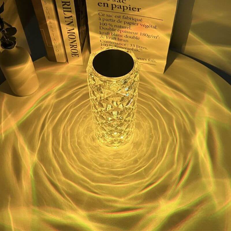 Lampe à poser Cristal - lampe originale à poser - deco scientifique