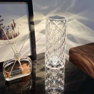 Lampe à poser Cristal - lampe originale à poser - deco scientifique