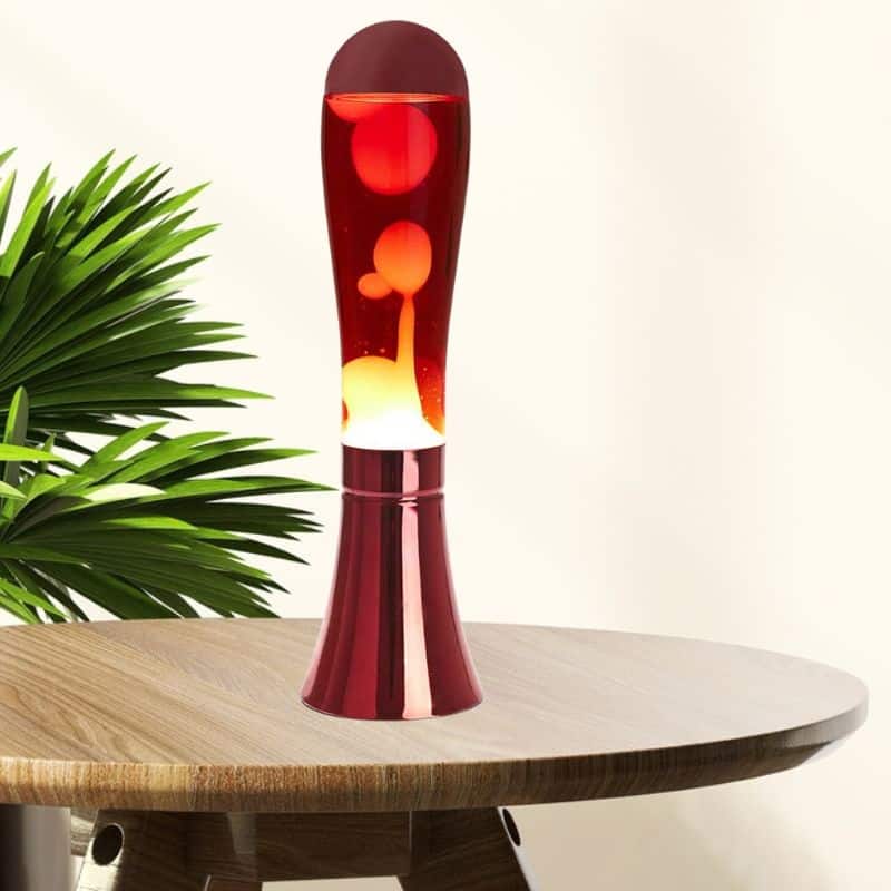 Lava Lamp Night Light, Rote Nachtlicht-Lavalampe
