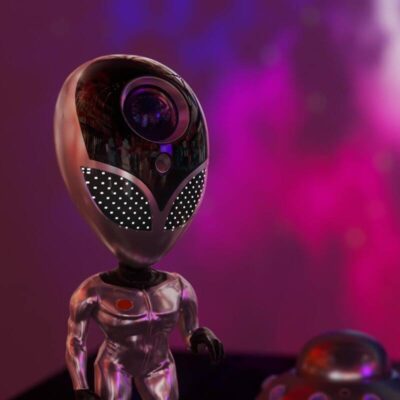 Lampe Alien - Projecteur Galaxie - Science Labs