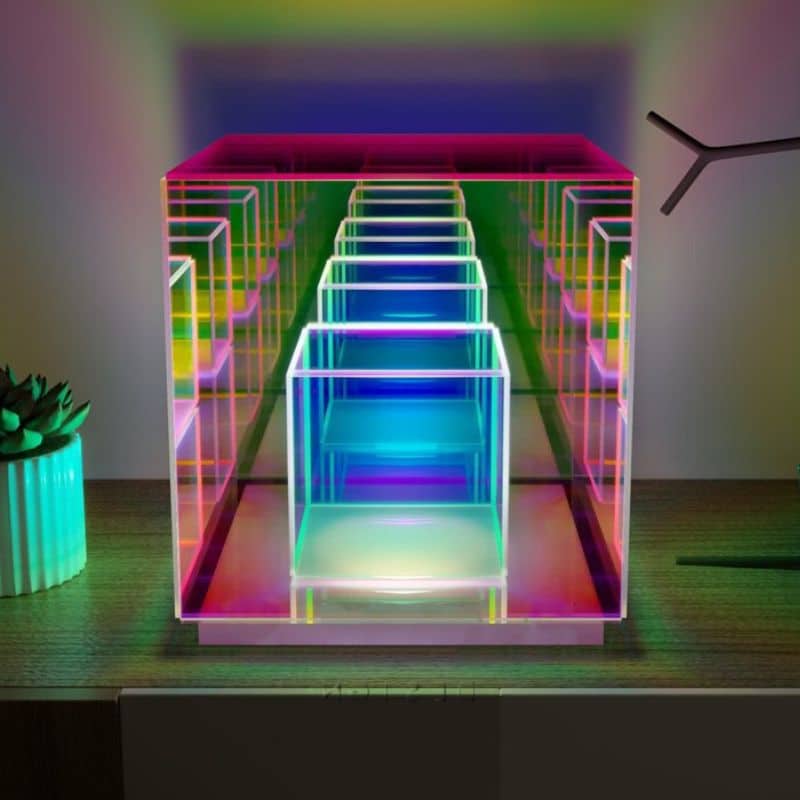 Inifinity Cube Lamp, Inifinity Würfellampe