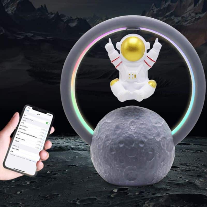 Lampe de Chevet en Lévitation - lampe scientifique - deco scientifique