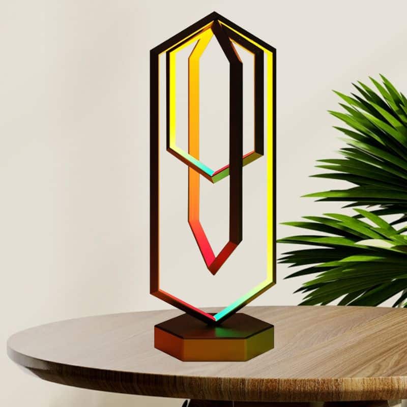Geometric Table Lamp, Geometrische Tischlampe