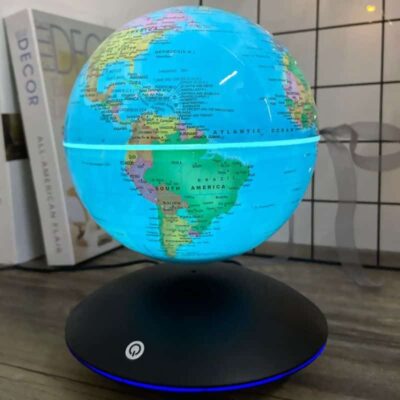 Lampe Globe Terrestre en Lévitation - lampe scientifique - deco scientifique