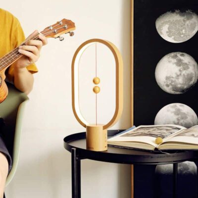 Lampe Heng balance Bois - lampe scientifique - deco scientifique