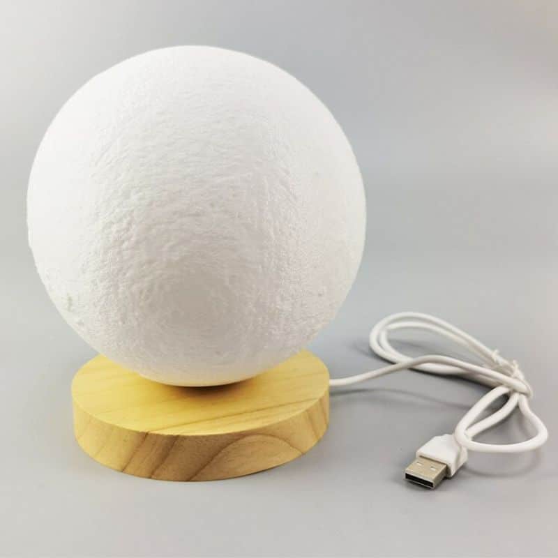 Lampe Lune 3D - lampe espace - deco scientifique