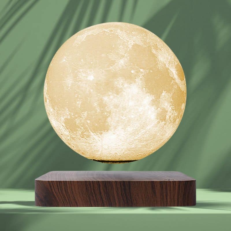 Floating Moon Lamp, Schwebende Mondlampe