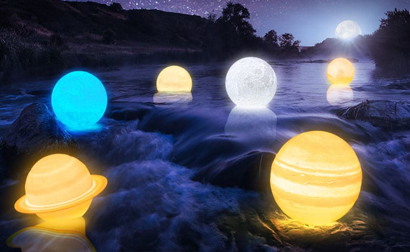 Lampe Planète Collection