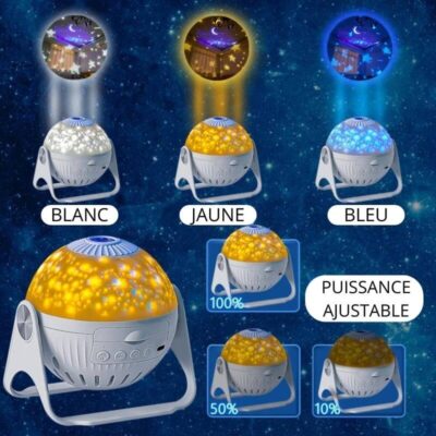 Lampe Projecteur Ciel Étoilé - Projecteur Galaxie - Science Labs