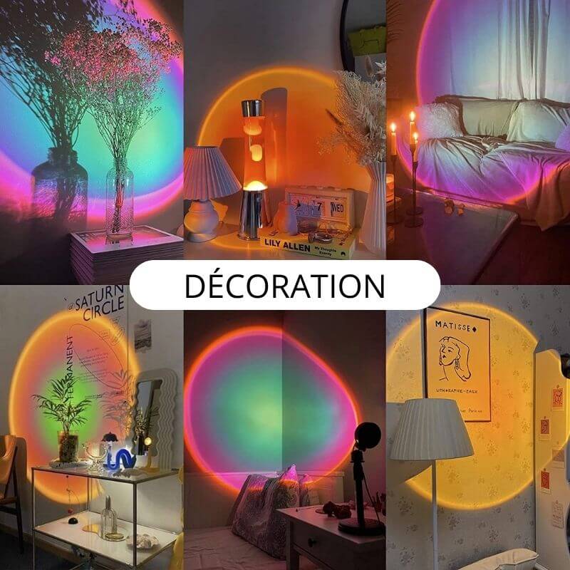 Lampe Projecteur Coucher de Soleil - Projecteur Galaxie - Science Labs
