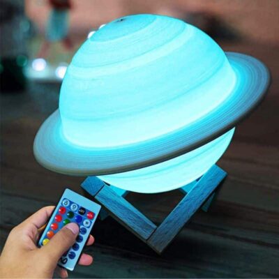 Lampe Saturne - lampe espace - deco scientifique
