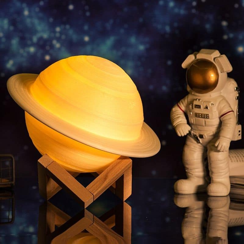 Lampe Saturne - lampe espace - deco scientifique