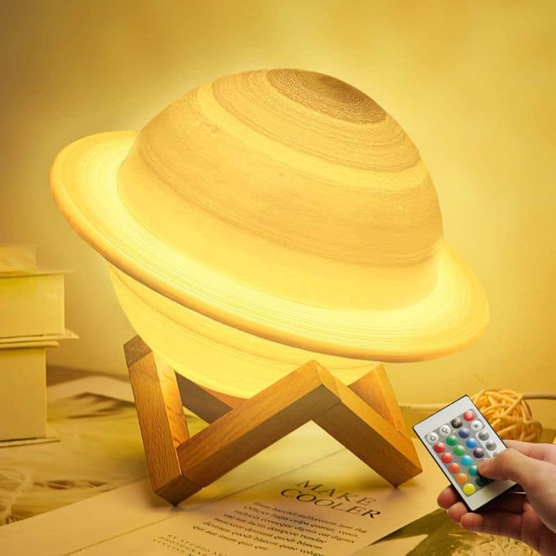 Lampe Saturne - lampe espace - deco scientifique