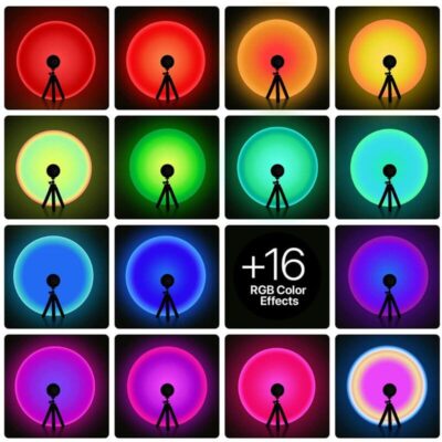 Lampe Sunset - Projecteur Galaxie - Science Labs