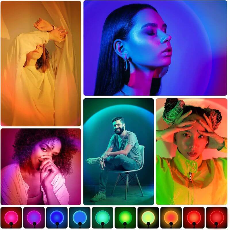 Lampe Sunset - Projecteur Galaxie - Science Labs