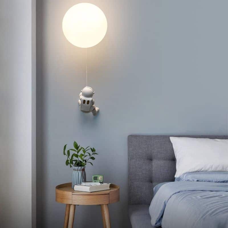 Lampe Suspendue Astronaute - lampe espace - deco scientifique