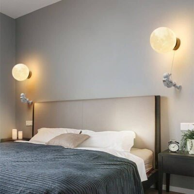 Lampe Suspendue Astronaute - lampe espace - deco scientifique