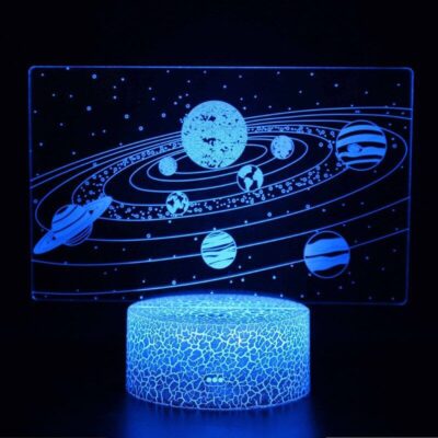 Lampe Système Solaire - lampe espace - deco scientifique