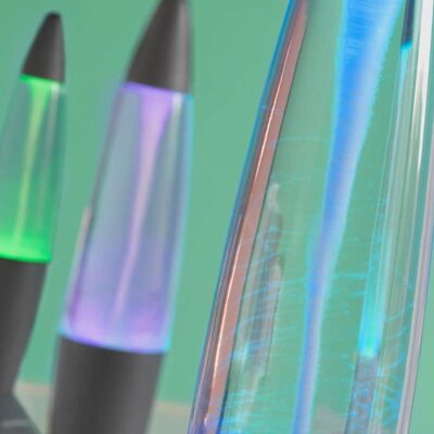 Lampe Tornade - lampe originale à poser - deco scientifique