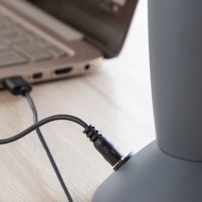 Lampe Tornade - lampe originale à poser - deco scientifique