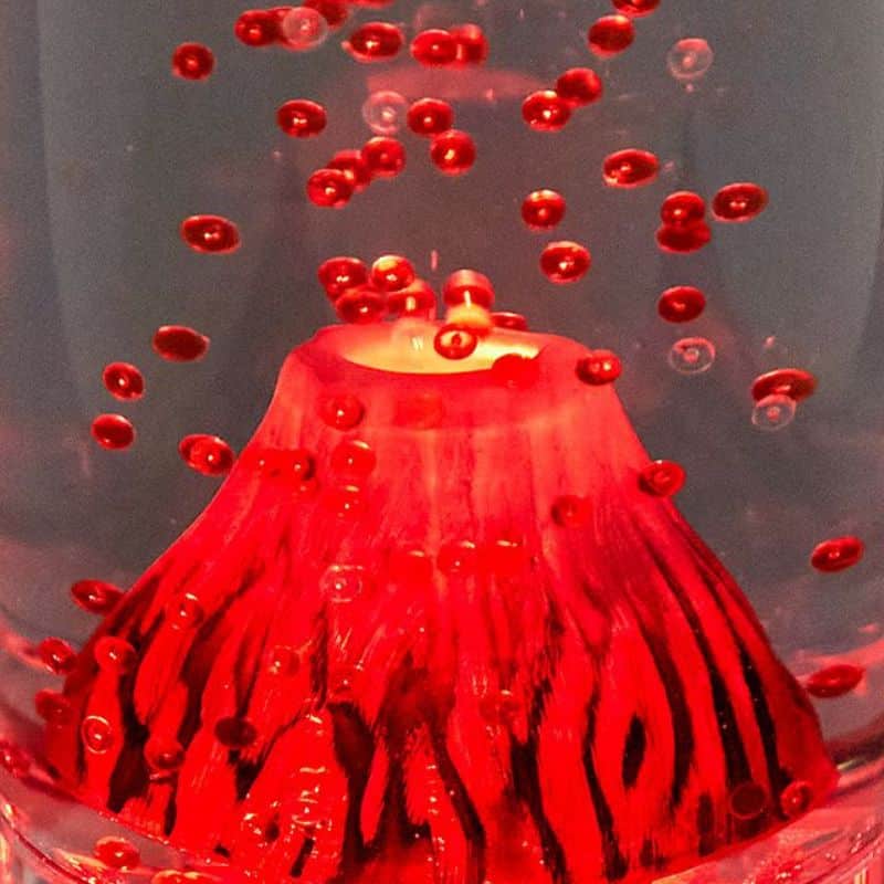 Lampe Volcan - lampe originale à poser - deco scientifique