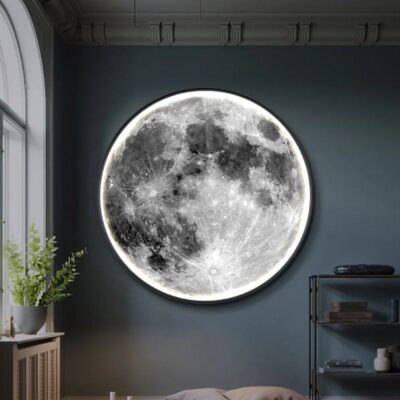 Moon Wall Light, Mond-Wandleuchte