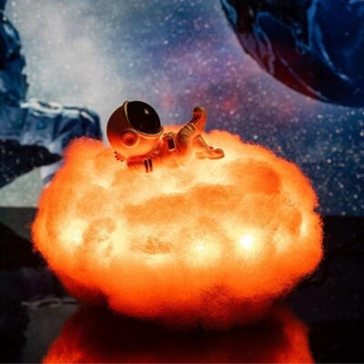 Veilleuse Astronaute - lampe espace - deco scientifique