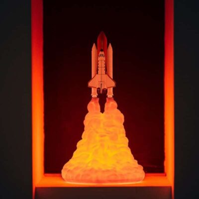 Lampe de Chevet Fusée - lampe espace - deco scientifique