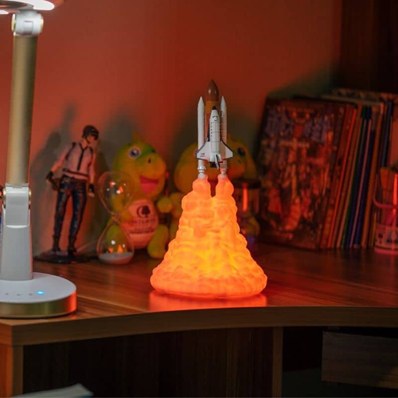 Lampe de Chevet Fusée - lampe espace - deco scientifique