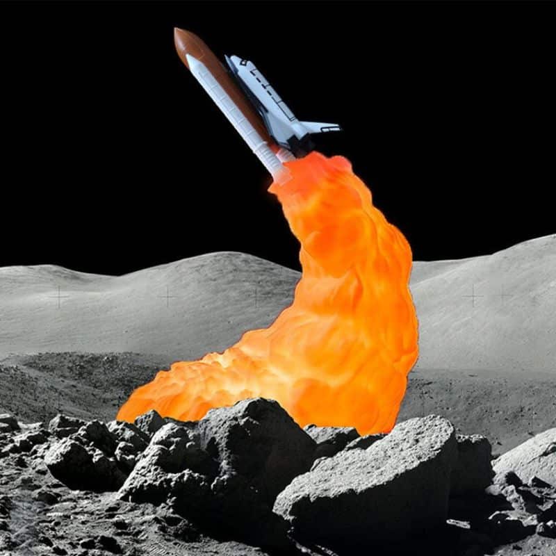 Lampe Navette Spatiale - lampe espace - deco scientifique