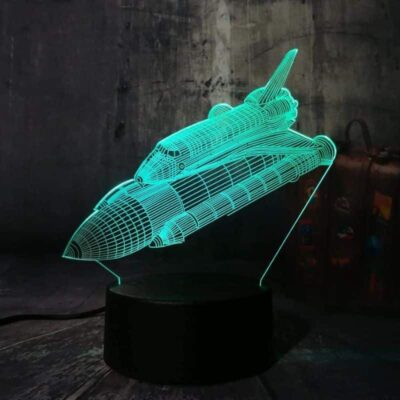 Rocket Table Lamp, Raketen-Tischlampe