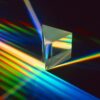 Prisme Triangulaire Lumineux en Cristal de Couleur Arc en Ciel - Objet Déco Insolite - deco scientifique, Glasprisma