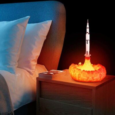 Veilleuse Fusée - lampe espace - deco scientifique