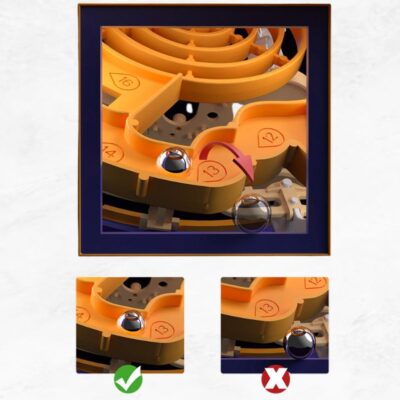 Boule Labyrinthe 3D - jeux scientifique