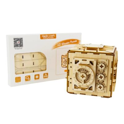 Casse Tête boite coffre secret - jeux scientifique