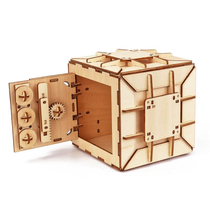 Casse Tête boite coffre secret - jeux scientifique