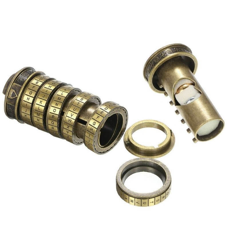 Casse Tête Cryptex Da Vinci Code - jeux scientifique