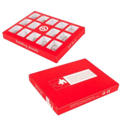 Casse Tête Métal 15 pièces - jeux scientifique