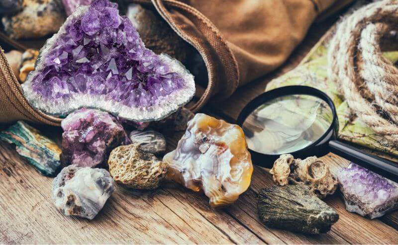 Collection Pierres et Minéraux - Science Labs