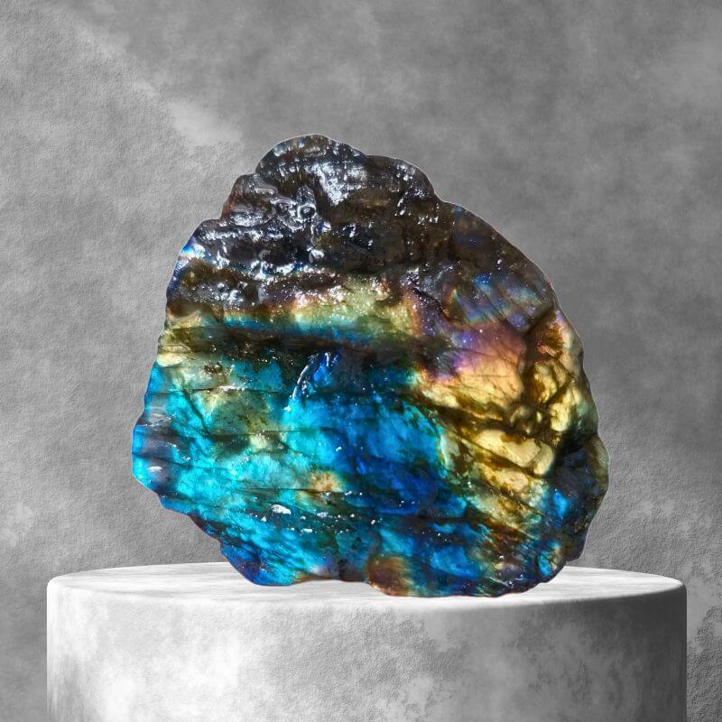 Raw Labradorite, Roher Labradorit