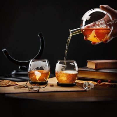 Carafe Whisky Globe Terrestre - Art de la table Scientifique