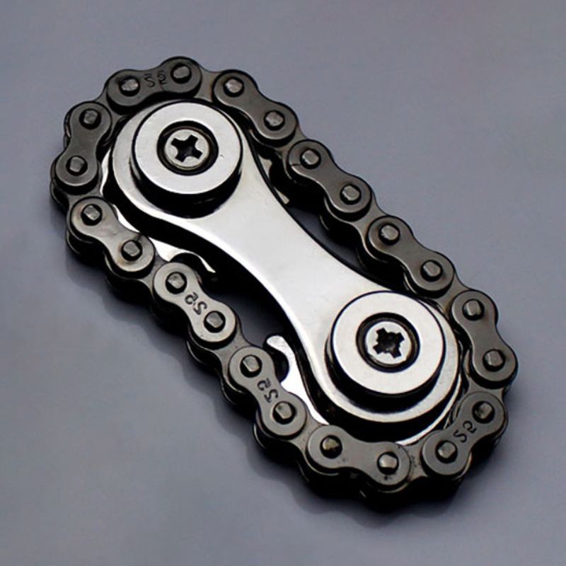 Fidget Spinner Chaine de vélo - Jeux Anti Stress