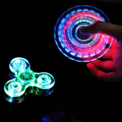 Hand Spinner Lumineux - jeux anti stress