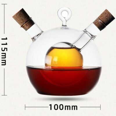 Huilier et Vinaigrier Design Chimiste - Art de la Table