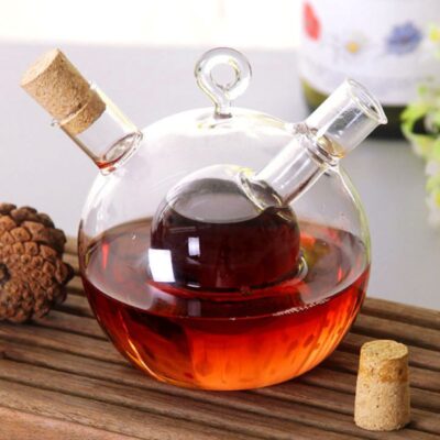 Huilier et Vinaigrier Design Chimiste - Art de la Table, Chemie Öl- und Essigkännchen