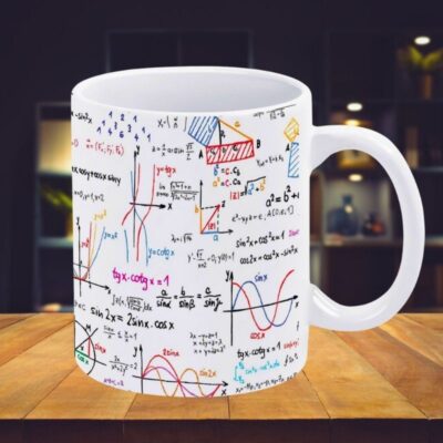Scientific Magic Mug, Thermobecher mit Formeln
