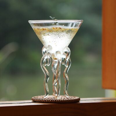 Verre Méduse - Art de la table Scientifique