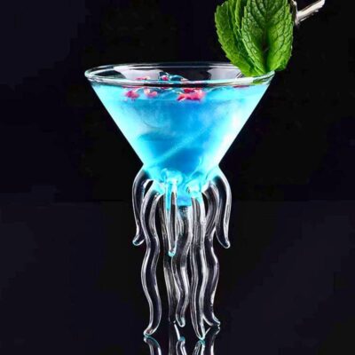Jellyfish Cocktail Glass, Quallen-Cocktailglas