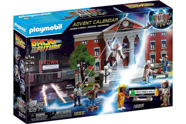 Calendrier avent playmobil Retour vers le futur